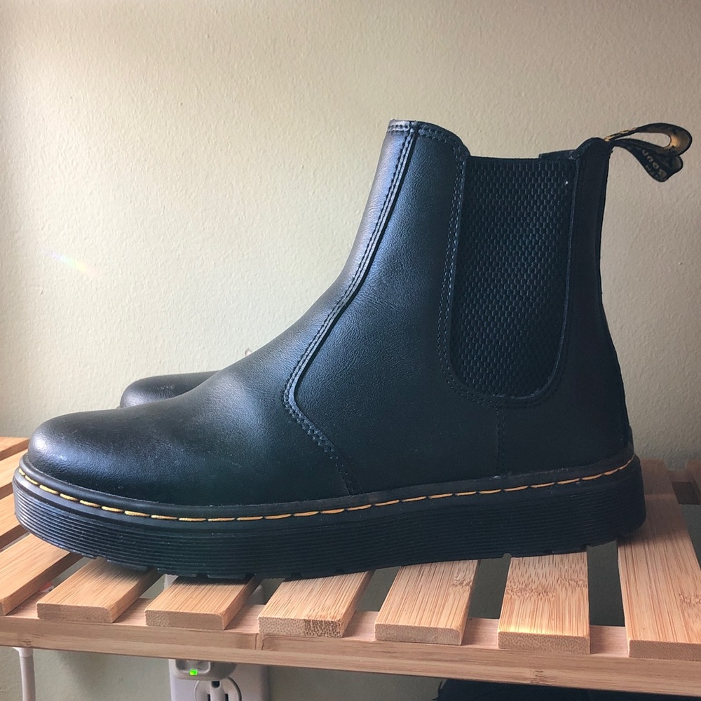 Dr. Martens Black Chelsea Boots - Picture 2 of 4